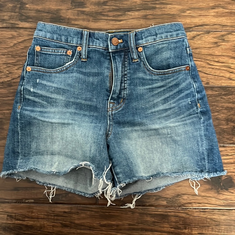 Madewell Highrise Denim Shorts